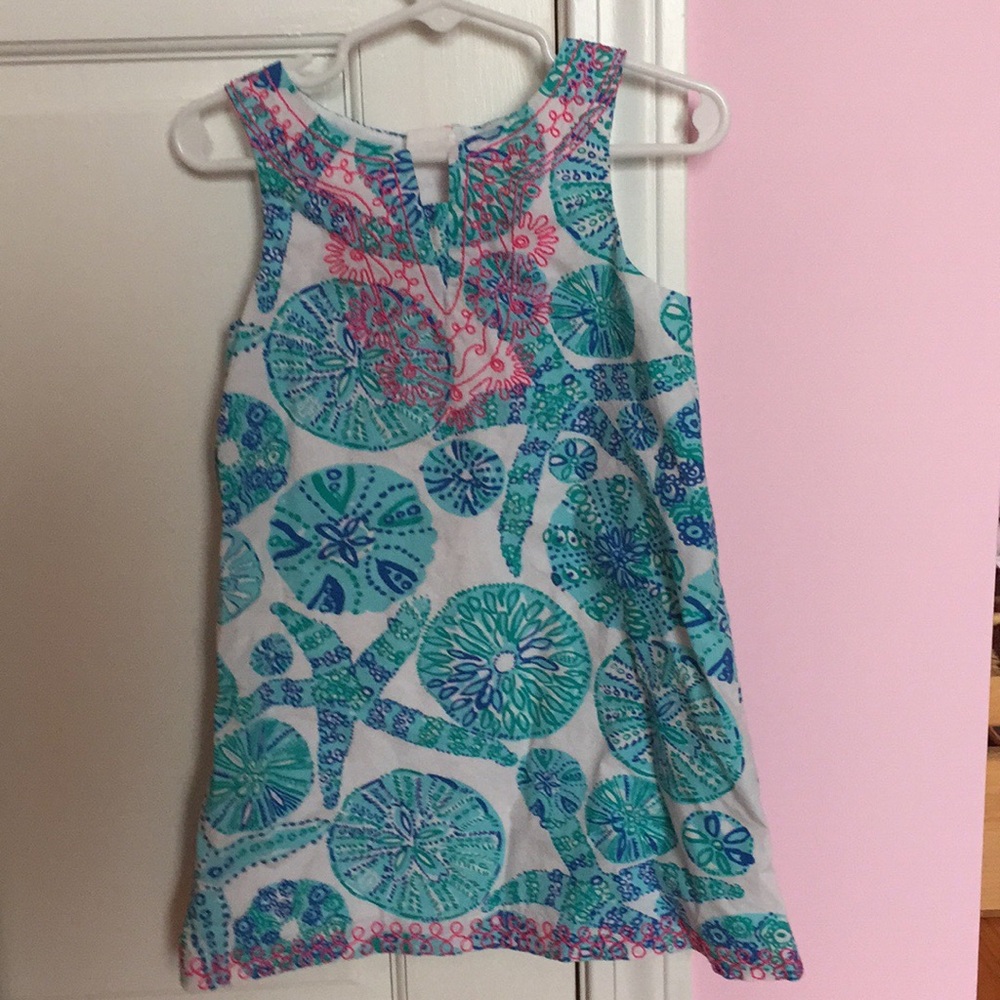 Lilly Pulitzer Dress Sea Urchin Shift Dress
